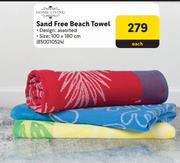 Home Living Sand Free Beach Towel-Each