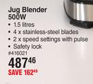 Stellar Jug Blender 500W 416021