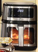 Stellar 5Ltr Digital Air Fryer With Windows 423470