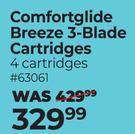 Venus Comfortglide Breeze 3 Blade Cartridges 4 Cartridges (63061)-Each