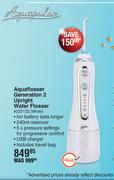Aquapulse Aquaflosser Generation 2 Upright Water Flosser