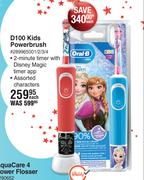 Oral B D100 Kids Powerbrush-Each