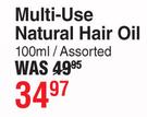 Afri Pure Multi-Use Natural Hair Oil-100ml