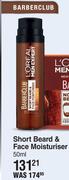 L'Oreal Short Beard & Face Moisturiser-50ml