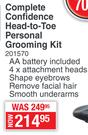 Wahl Complete Confidence Head To Toe Personal Grooming Kit
