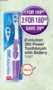 Dentalmate Evolution 360 Power Toothbrush With Battery-For 1