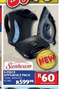 Sunbeam 3 Piece Appliance Pack