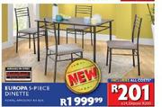 Europa 5-Piece Dinette