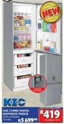 KIC 344Ltr Combi Water Dispenser Fridge