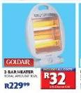 Goldair 3-Bar Heater