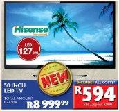 Hisense 50" (127cm) LED TV