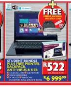 Student Bundle+Free Printer, Backpack, Anti-Virus & USB
