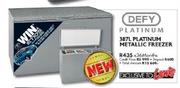 Defy 387Ltr Platinum Metallic Freezer