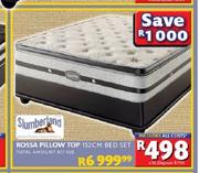 Slumberland Rossa Pillow Top 152cm Bed Set