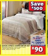 Lucia 3 Piece Comforter Set