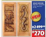 Solid Wood Front Doors