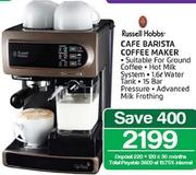 Russell Hobbs Cafe Barista Coffee Maker