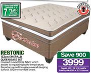 Restonic 152Cm Enerald Queen Base Set