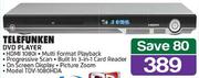 Telefunken DVD Player TDV-1080HDA