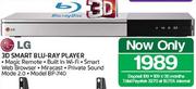 LG 3D Smart Blu-Ray Player BP-740