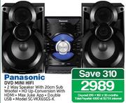 Panasonic DVD Mini Hi-Fi SC-VKX65GS-K