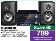 Telefunken Mikro DVD Hi-Fi TMD-400