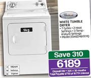 Whirlpool White Tumble Dryer 3SWED4800YQ