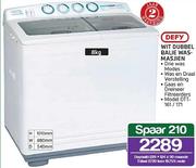 Defy Wit Dubbel Balie Was-Masjien DTT-161/171