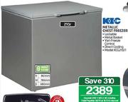 KIC 210L Metallic Chest Freezer KCG210/1