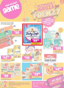 Game Kwa-Zulu Natal Food : Ultimate iGroza Frenzy (3 November - 9 November 2021), page 1