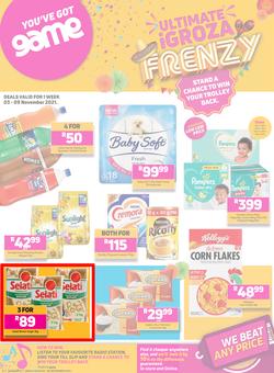 Game Kwa-Zulu Natal Food : Ultimate iGroza Frenzy (3 November - 9 November 2021), page 1