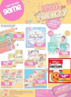 Game Kwa-Zulu Natal Food : Ultimate iGroza Frenzy (3 November - 9 November 2021), page 1