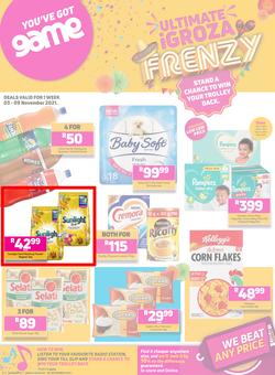 Game Kwa-Zulu Natal Food : Ultimate iGroza Frenzy (3 November - 9 November 2021), page 1