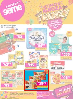 Game Kwa-Zulu Natal Food : Ultimate iGroza Frenzy (3 November - 9 November 2021), page 1