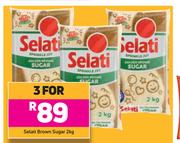 Selati Brown Sugar-For 3 x 2Kg