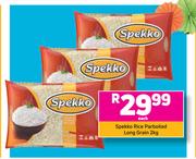 Spekko Rice Parboiled Long Grain-2Kg Each