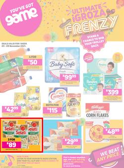 Game Inland Food : Ultimate iGroza Frenzy (3 November - 9 November 2021), page 1