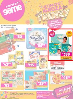 Game Inland Food : Ultimate iGroza Frenzy (3 November - 9 November 2021), page 1