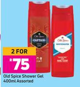 Old Spice Shower Gel Assorted-For 2 x 400ml