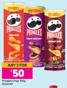 Pringles Chips Assorted-For Any 3 x 100g