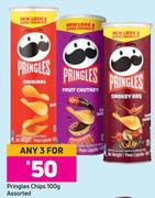 Pringles Chips Assorted-For Any 3 x 100g