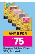Pampers Adult Or Kitten Assorted-For Any 5x 385g