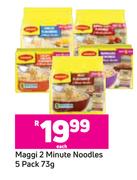 Maggi 2 Minute Noodles-5 x 73g