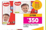 Huggies Dry Comfort Combo-For 2 