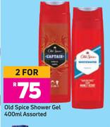 Old Spice Shower Gel Assorted-For 2 x 400ml