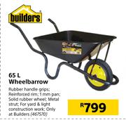 Builders 65L Wheelbarrow