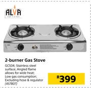 Alva 2 Burner Gas Stove