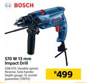 Bosch 570W 13mm Impact Drill