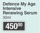 Bionike Defence My Age Intensive Renewing Serum-30ml