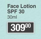 Solal Face Lotion SPF30-30ml